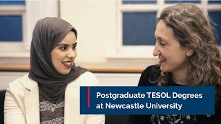 Postgraduate TESOL Degrees at Newcastle University