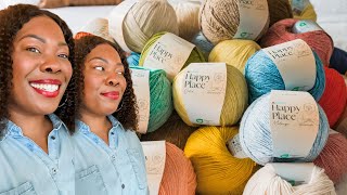 Experience Joy with HAPPY PLACE! A Yarn Collaboration Like None Other [YARN SNOB REVIEWS] by TL Yarn Crafts 80,079 views 9 months ago 22 minutes
