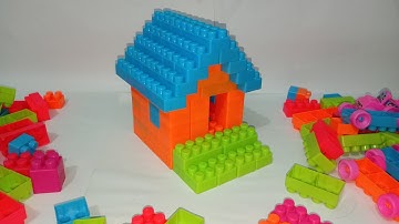 Satisfying DIY Mini Home | ASMR Building Blocks |#lego #asmrsounds #buildingblocks SHOJIB TOYS