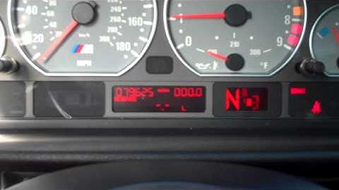 BMW M3 (CSL Oil Level Sensor Enabled)