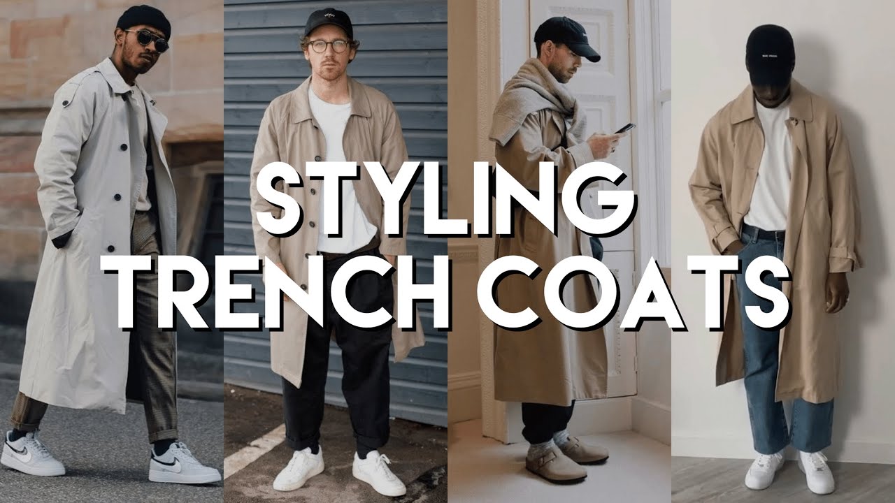 10 Trench Coat Outfit Ideas For Men To Have Smart Winter Look