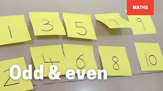 Easy way to teach concept of odd & even numbers || Even or Odd numbers