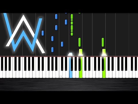 Alan Walker - Faded - Piano Cover/Tutorial by PlutaX