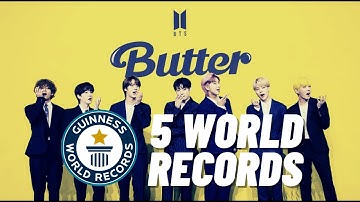 5 Guinness World Records by BTS -Butter-