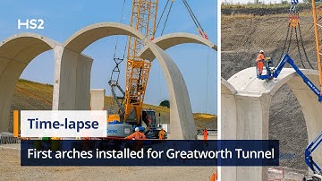 HS2 Timelapse | Work begins on HS2’s longest ‘Green Tunnel’