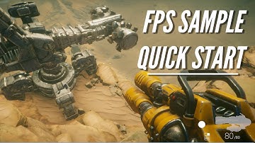 UNITY FPS SAMPLE  Quick start guide
