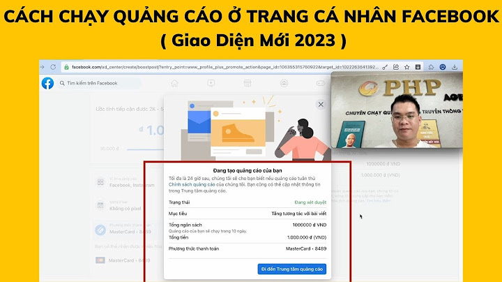 Hướng dẫn chạy quảng cáo facebook trên trang cá nhân năm 2024