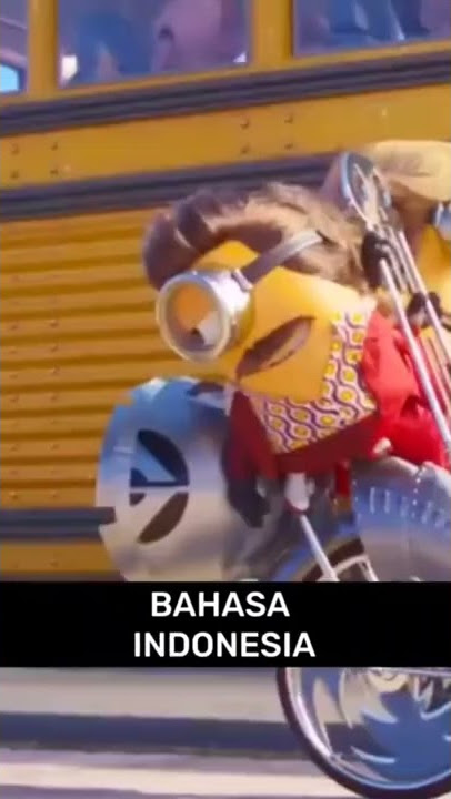 MINIONS MENGATAKAN BAHASA INDONESIA DI TRAILER MINIONS THE RISE OF GRU