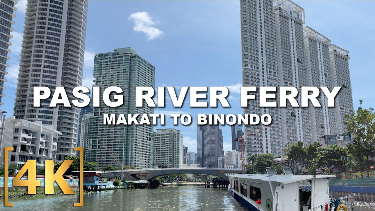 Pasig River Ferry Ride from Makati to Binondo! | FREE Service by MMDA! | 2021 | Philippines