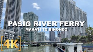 Pasig River Ferry Ride from Makati to Binondo! | FREE Service by MMDA! | 2021 | Philippines