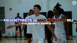 Chicago Rivalry Showdown!! Meanstreets vs Mac Irvin Fire 16u CAME DOWN TO THE WIRE! 🔥😳🍿 EYBL - S2