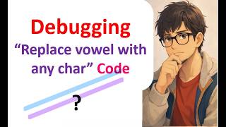 Replace vowel with any character in python