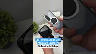 ESR OmniLock Qi2.2 MagSafe Car Charger with 25W CryoBoost Unboxing
