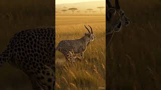 When speed decides survival 🐆#cheetah #wildlife #nature #animals #predator
