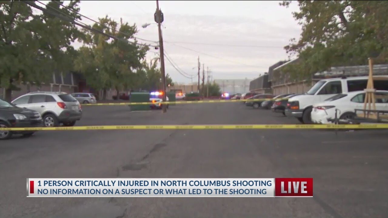 One critically injured in north Columbus shooting - YouTube
