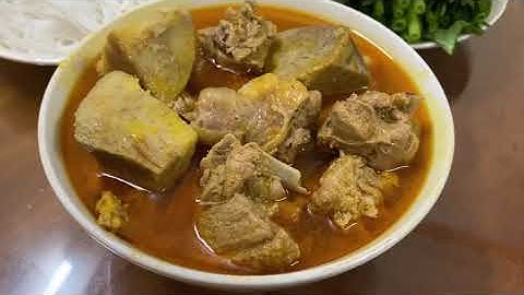 Vịt nấu chao / Homemade stewed duch with fermented bean curd