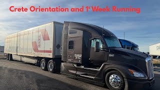 Crete Carriers Owner Operator Orientation And First Week Running