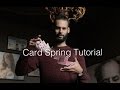 Card Spring Flourish Tutorial