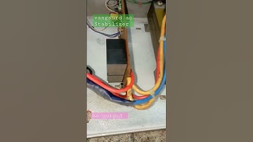 Vanguard Stabilizer no output