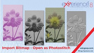 How to Convert Bitmap Images to PhotoStitch Embroidery Designs