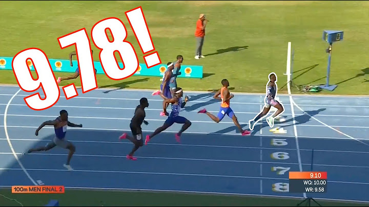 Kenya's Ferdinand Omanyala Rips 9.78 100m At Botswana Continental Tour