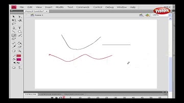 Pencil Tool  || Flash CS4  Presentation || Tutorial For Beginners || On Screen Training