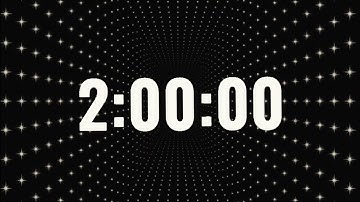 2 Hour Countdown | End with Loud Alarm for Exam, Study, or Workout ⏳