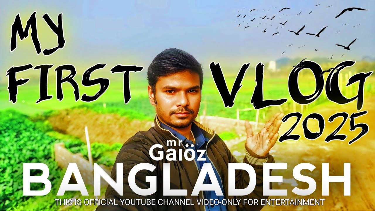 MY FIRST VLOG 2025 || MrGaioz - YouTube