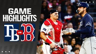 Rays vs. Red Sox Game Highlights (5/16/24) | MLB Highlights
