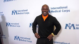 Famous Jimmy Jean-Louis walks the red carpet at the 2025 International Medical Corps Annual Awards Wealth