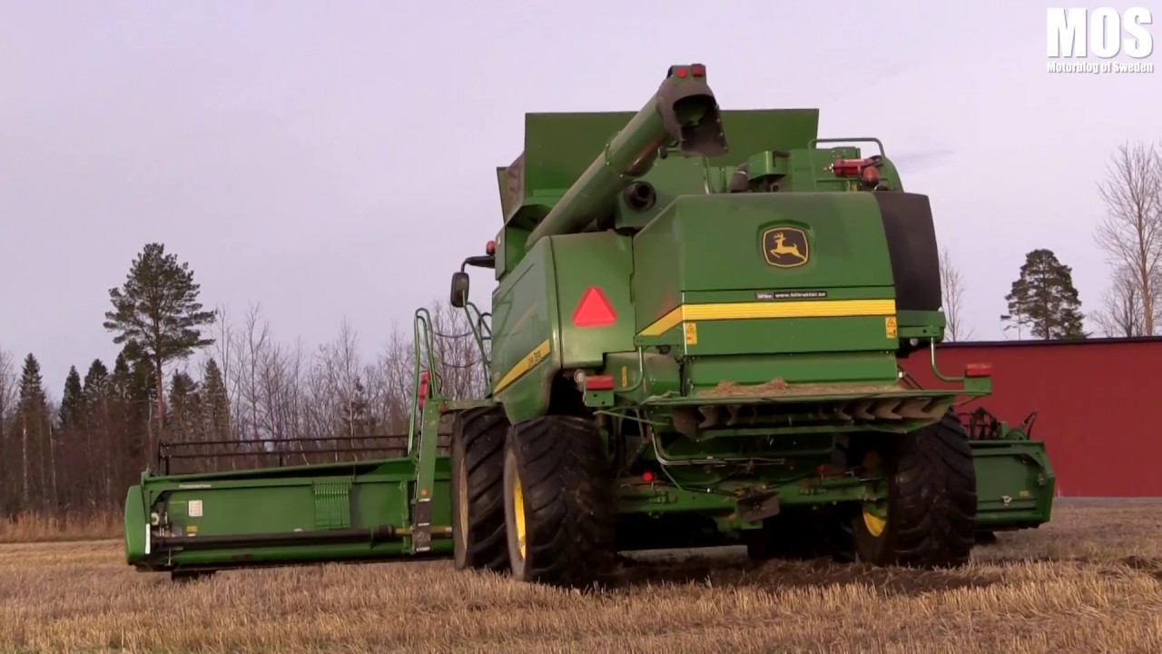 MOS synar en skördetröska