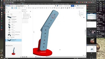 Robot Arm in OnShape 6 - Designing and Using a 3D Printed Part