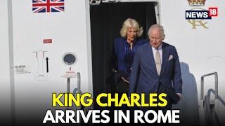 LIVE | King Charles Arrives In Rome For Historic State Visit To The Vatican | Along Queen Camilla
