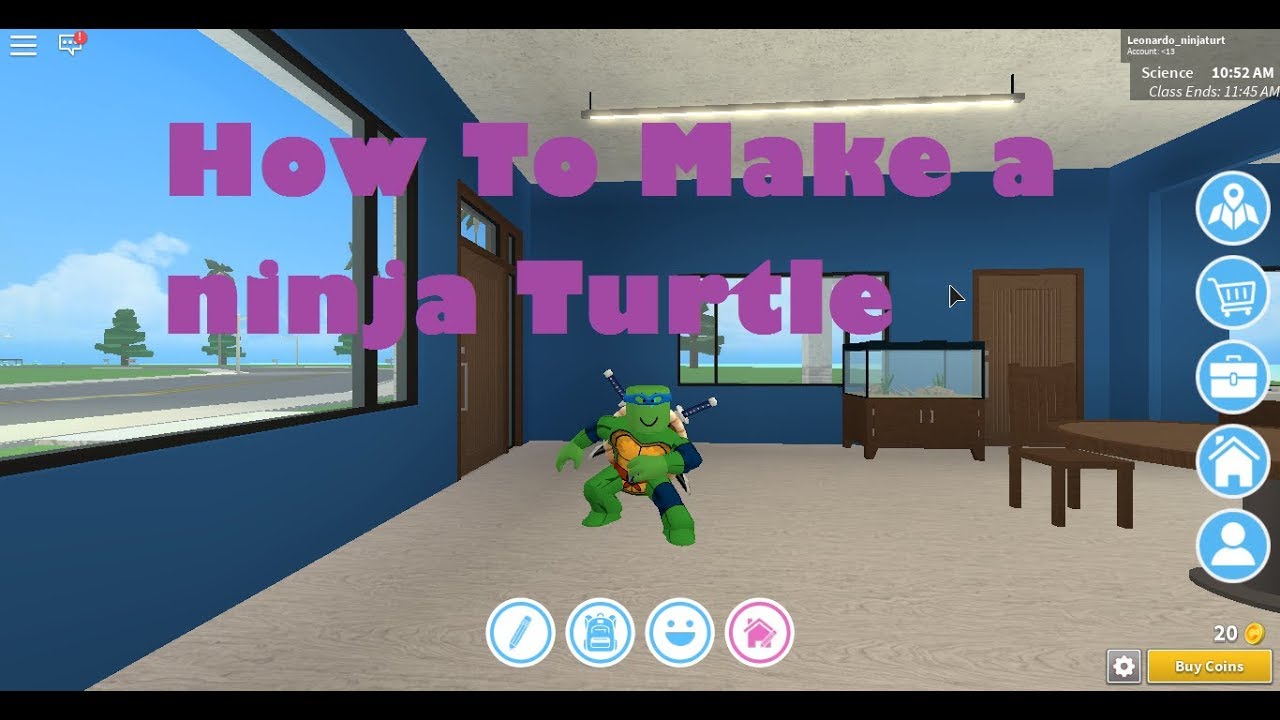 How To Make A Ninja Turtle Robloxian Highschool Youtube - how to be dantdm in robloxian highschool youtube