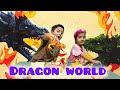 "Dragon World: Abdul Moiz's Story of Black and Green Dragons' Epic Friendship!"
