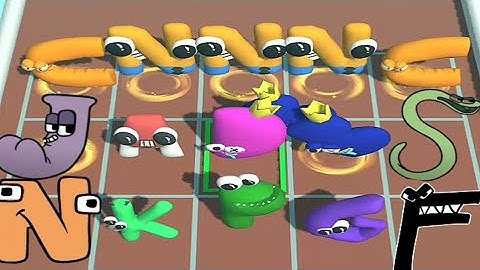 Merge Alphabet Lore Run level 23 Gameplay Walkthrough Android iOS