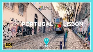 Discover the Charm of Lisbon: An Insider's Walking Tour |4K HDR|