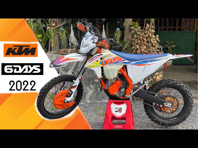 รีวิว KTM Six Day 350 EXC-F ใหม่แกะกล่อง ปี 2022 - YouTube