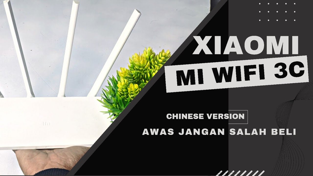Setup Your Xiaomi Mi Router 3c In Minutes (chinese Version) - YouTube
