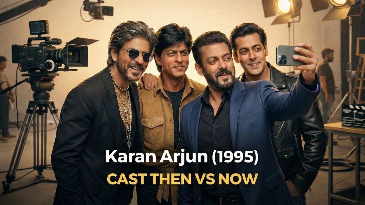 Salman & SRK Then vs Now 🔥 Karan Arjun Reunion After 31 Years!