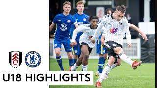 Fulham U18 4-4 Chelsea U18 | Premier League South | Eight-Goal Thriller in London Derby!