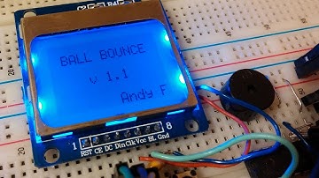 Arkanoid game - Nokia 5110 LCD and ATmega8