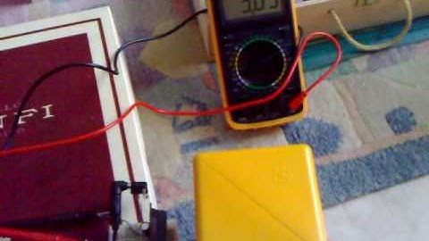 Sharp GP2D120 with voltmeter