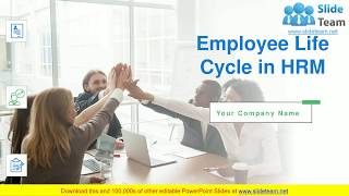 Employee Life Cycle In Hrm PowerPoint Presentation Slides