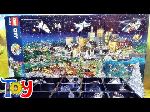 레고 시티 크리스마스 어드벤쳐 캘린더 60099 달력 개봉 언박싱 리뷰 LEGO City Advent Calendar