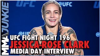 Jessica-Rose Clark Wants To Inflict Pain After Layoff Media Day