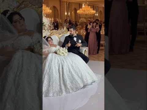 العروسه بتخطف حلم سريع نامت وهي قاعده علي الكوشه