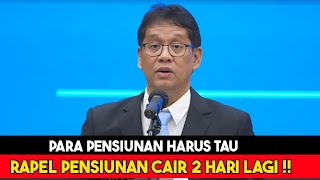 Download Lagu SELAMAT,,2 HARI LAGI RAPELAN PENSIUNAN DI CAIRKAN  ? MP3