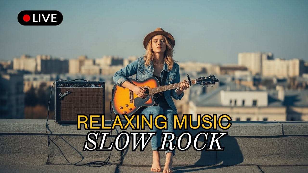 Slow Sing 🎵 Best Slow Rock Love Songs Live Stream | Evening Slow Rock Collection ...