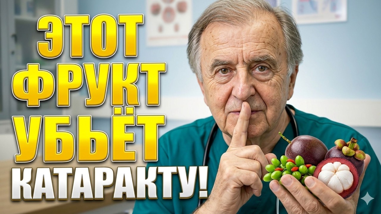 ЗРЕНИЕ ВЕРНЁТСЯ! ХРУСТАЛИК СТАНЕТ ПРОЗРАЧНЫМ! КАТАРАКТА - НЕ ПРИГОВОР! Доктор Альберт Шац